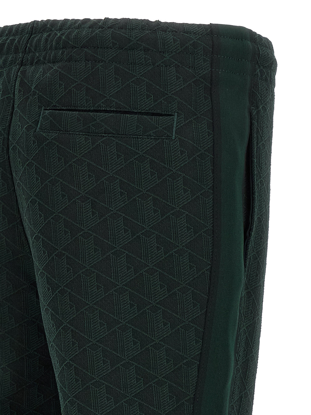 Lacoste Bicolor Polyester Casual Pants