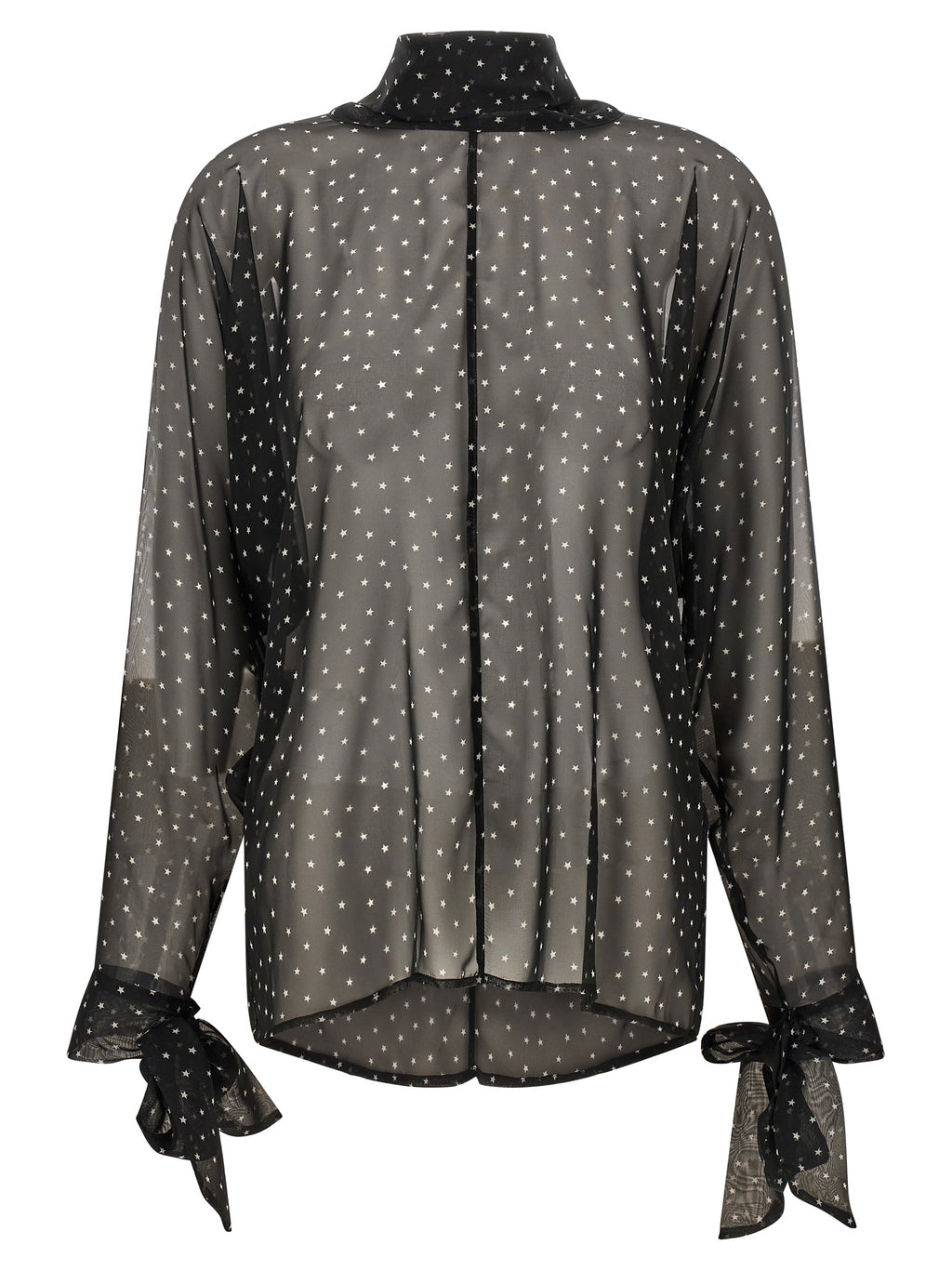 P.A.R.O.S.H. Black Polyester Blouse