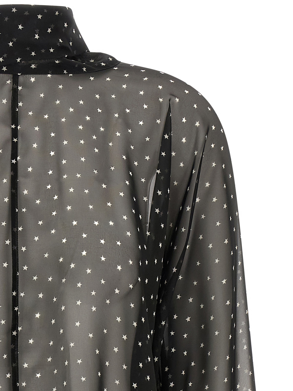 P.A.R.O.S.H. Black Polyester Blouse