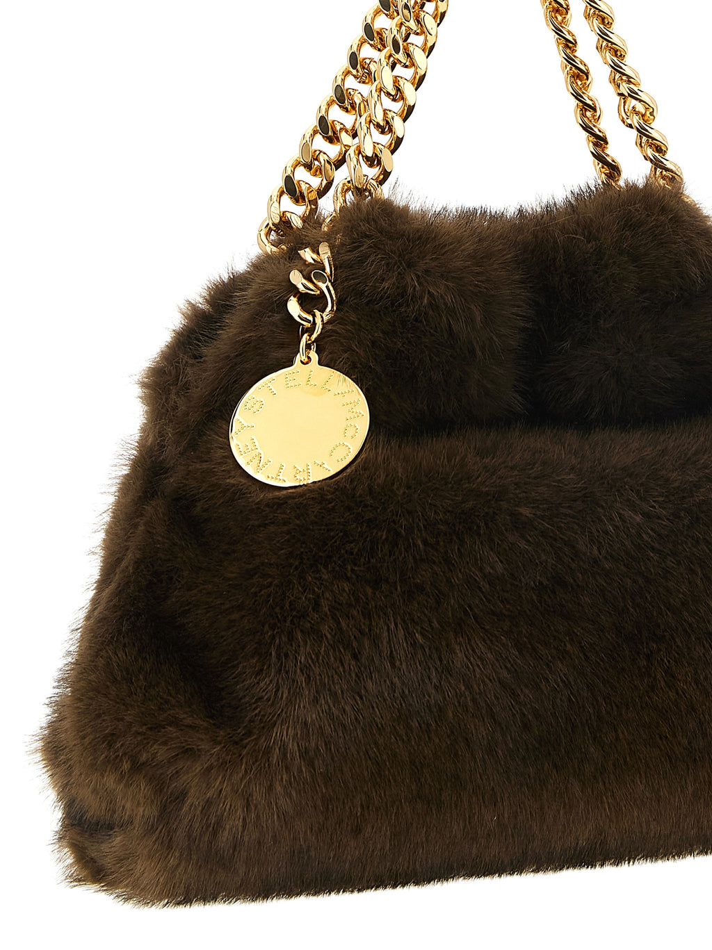 Stella McCartney Brown Polyester Handbag