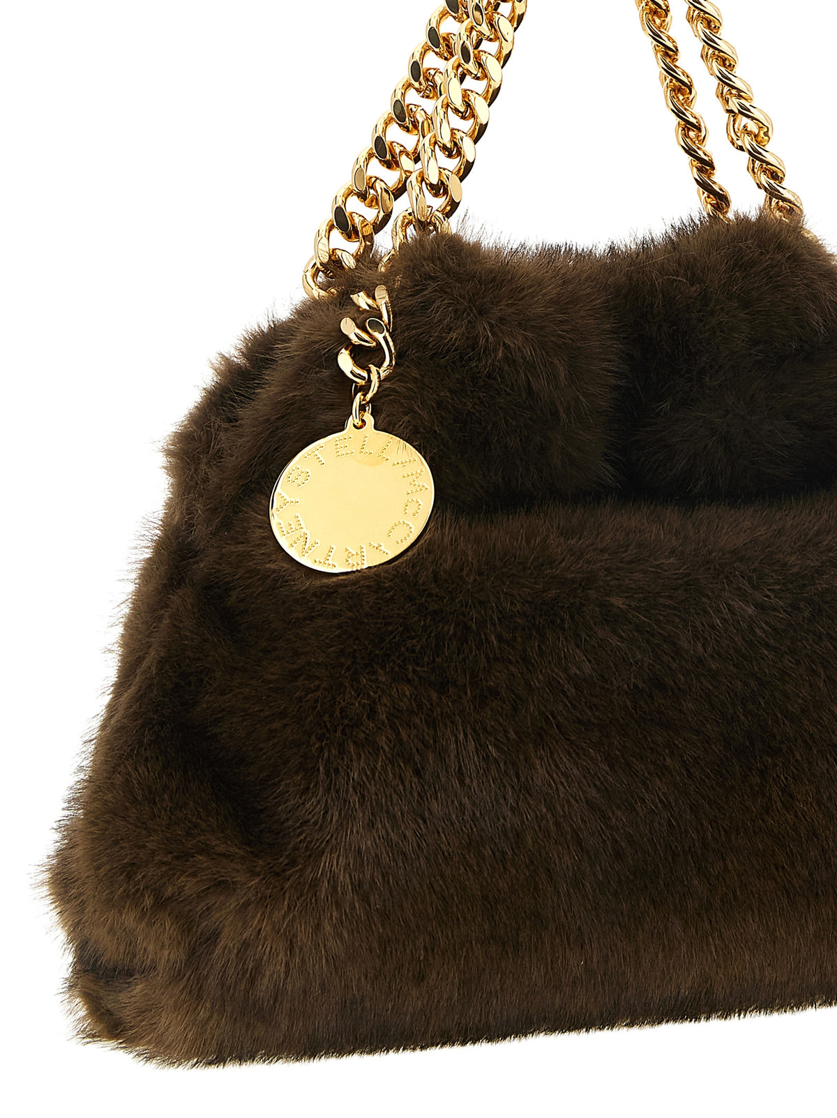 Stella McCartney Brown Polyester Handbag