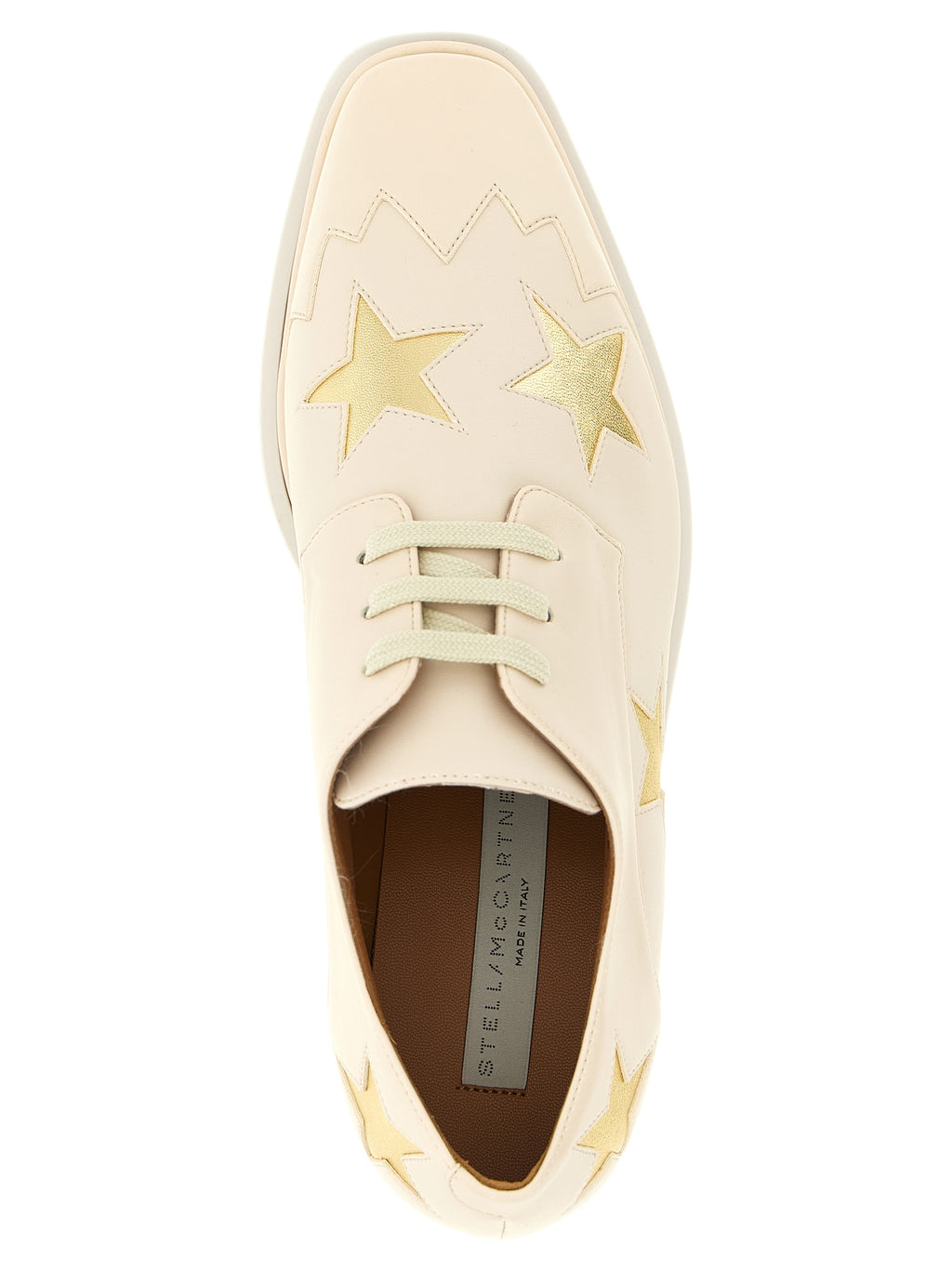 Stella McCartney White Polyester Wedge Sandals