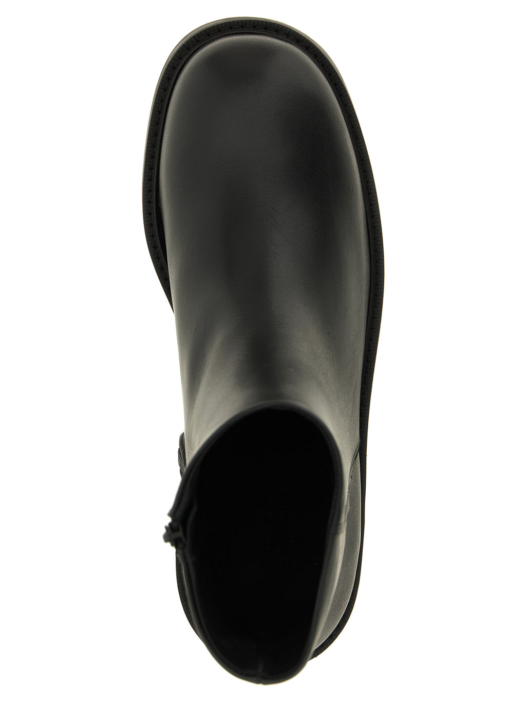 SÉFR Black Calfskin Ankle Boots