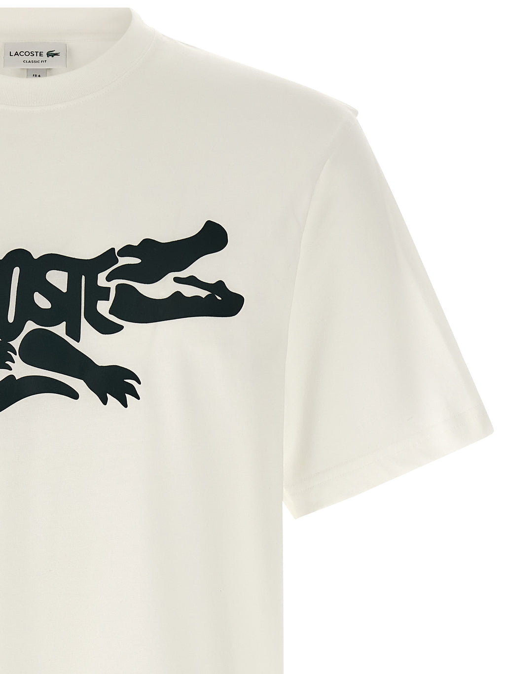 Lacoste White Cotton Sportswear