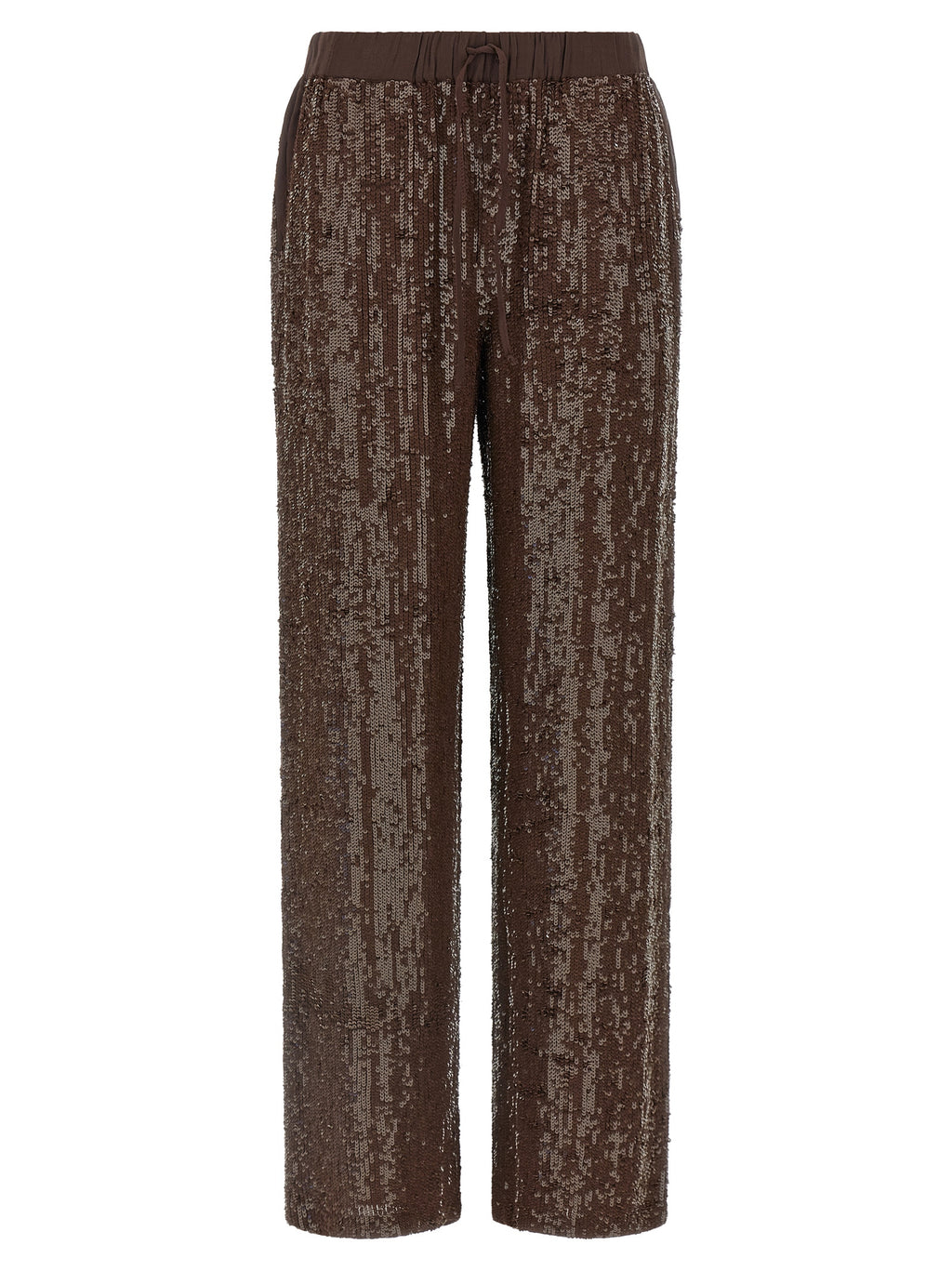 P.A.R.O.S.H. Brown Viscose Dress Pants