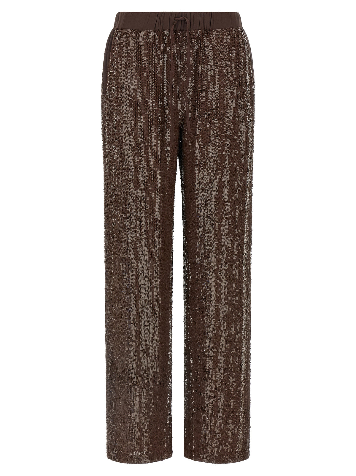 P.A.R.O.S.H. Brown Viscose Dress Pants
