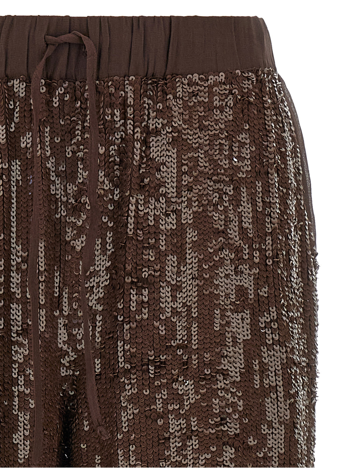 P.A.R.O.S.H. Brown Viscose Dress Pants