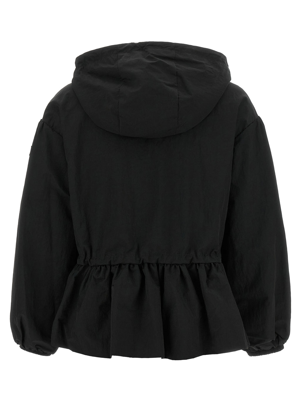 Tatras Black Nylon Full-Length Jacket