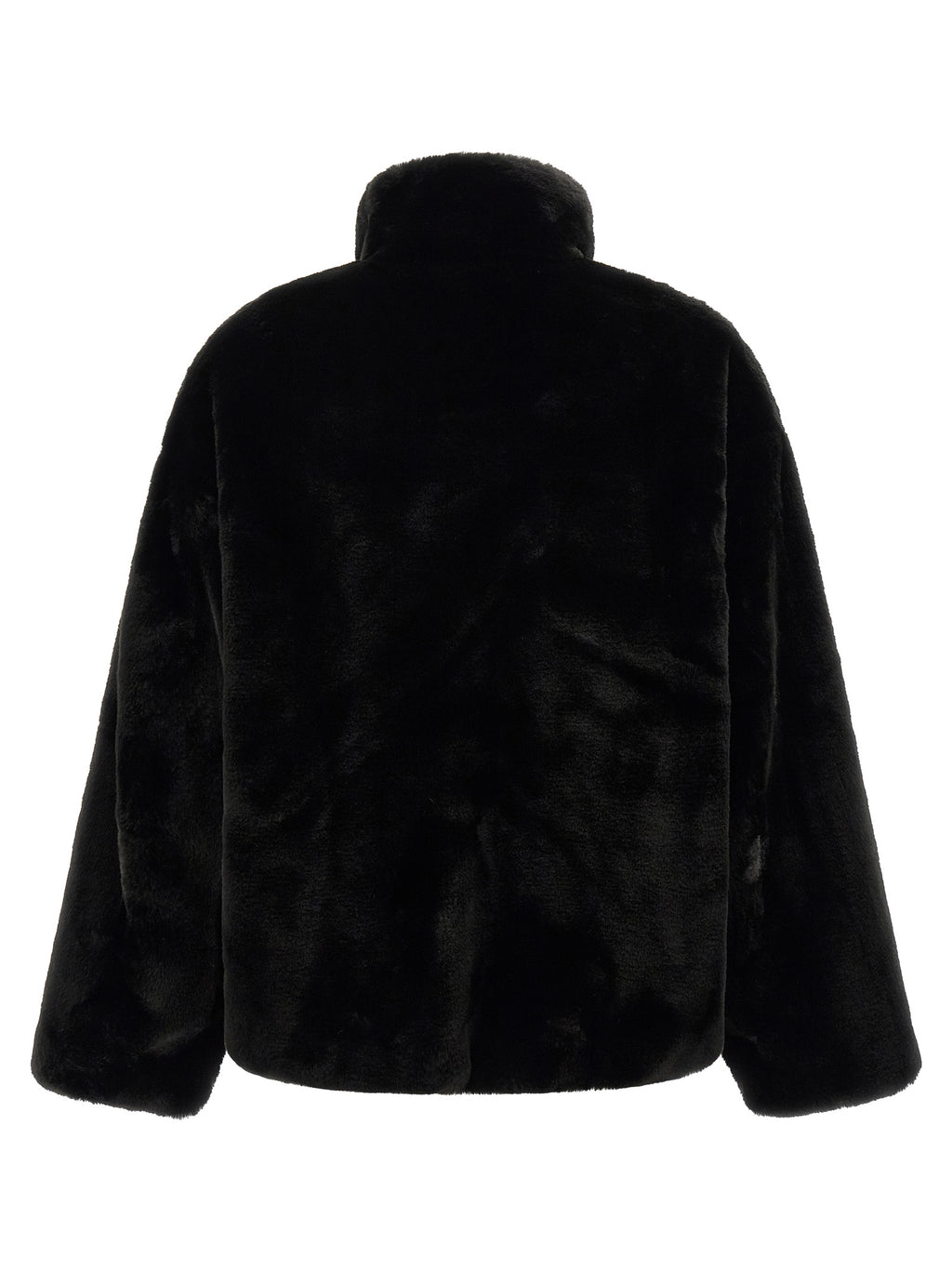 Tatras Black Polyester Full-Length Jacket