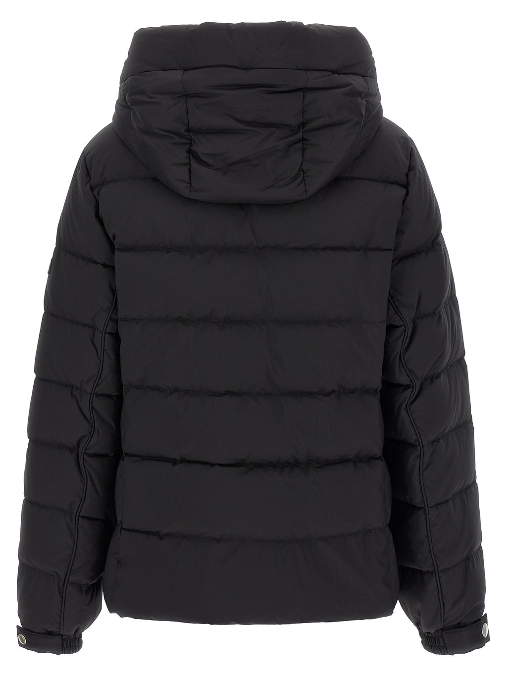 Tatras Black Nylon Full-Length Jacket