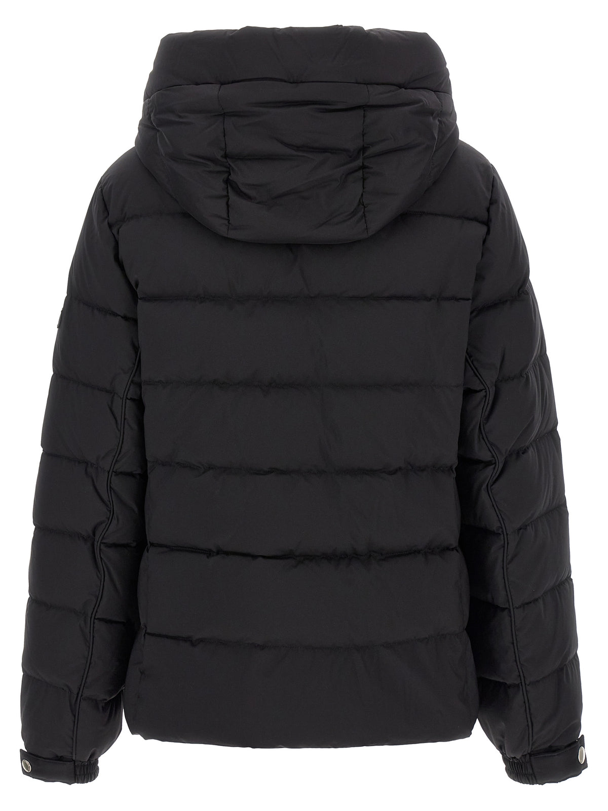Tatras Black Nylon Full-Length Jacket