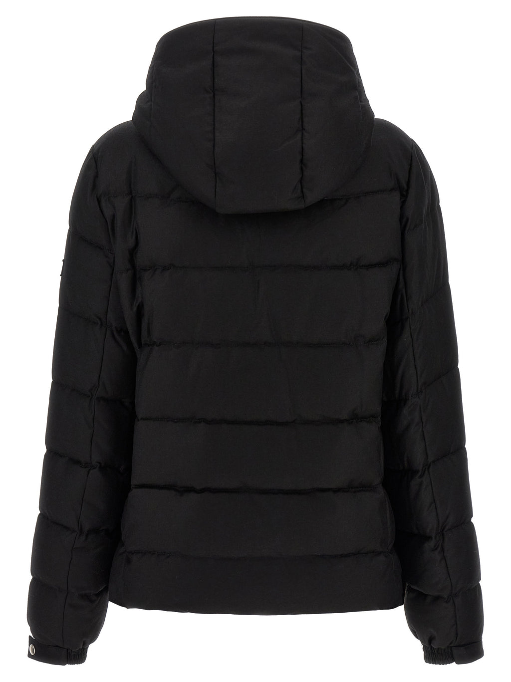 Tatras Black Wool Full-Length Jacket