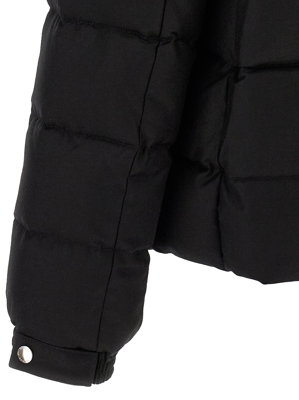 Tatras Black Wool Full-Length Jacket