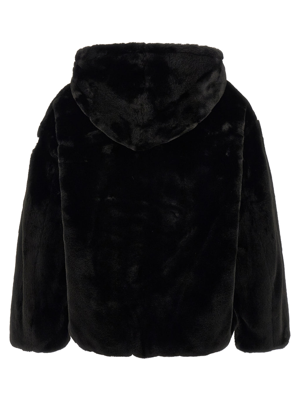 Tatras Black Polyester Full-Length Jacket