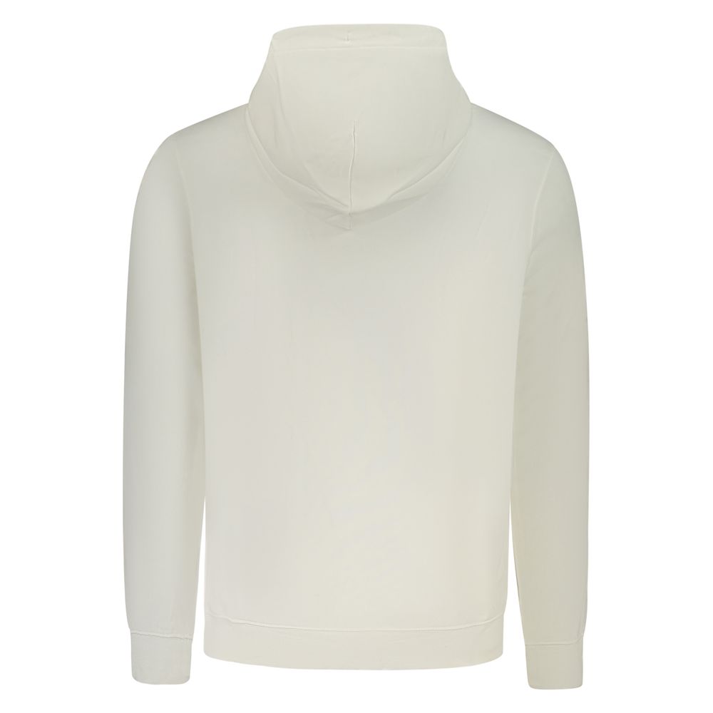Calvin Klein Herren-Hoodie aus weißer Baumwolle