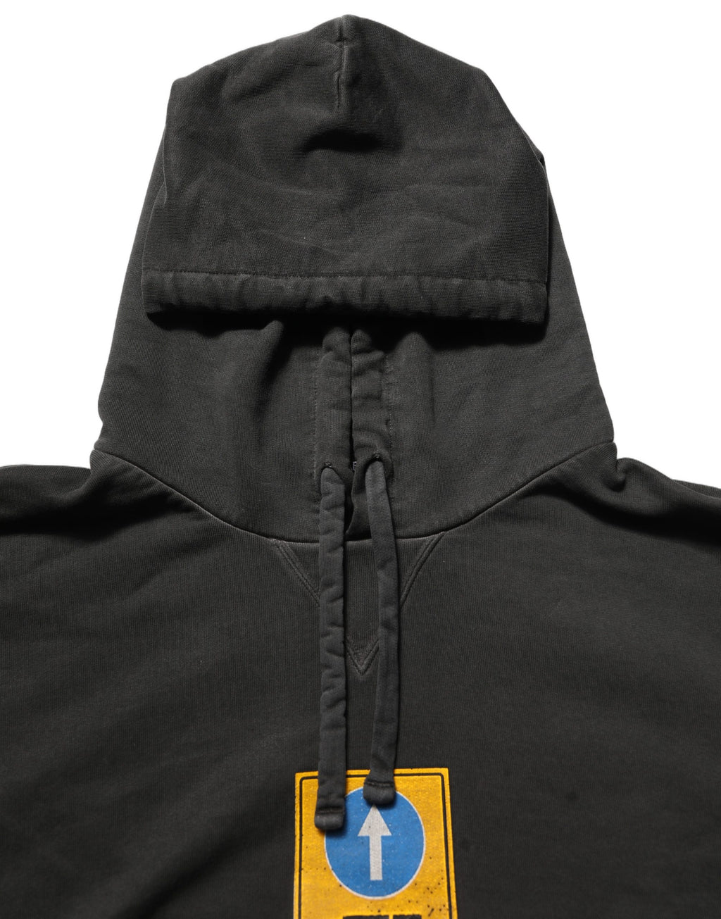 Dolce & Gabbana Black Cotton DG Shield Hooded Sweatshirt Sweater