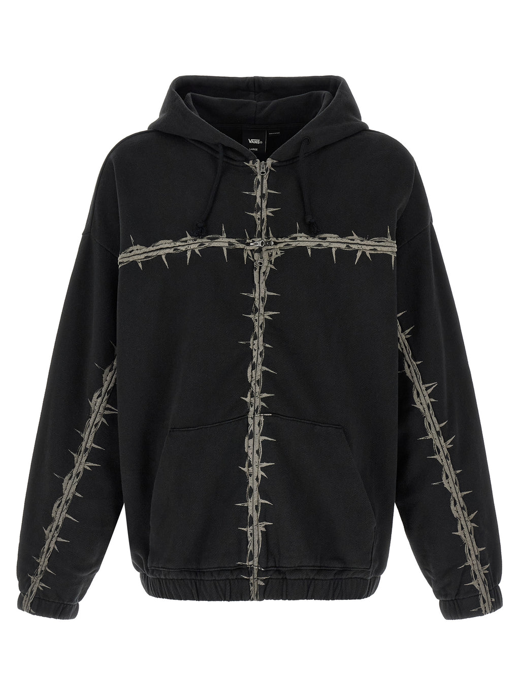 Vans Black Cotton Sweatshirt