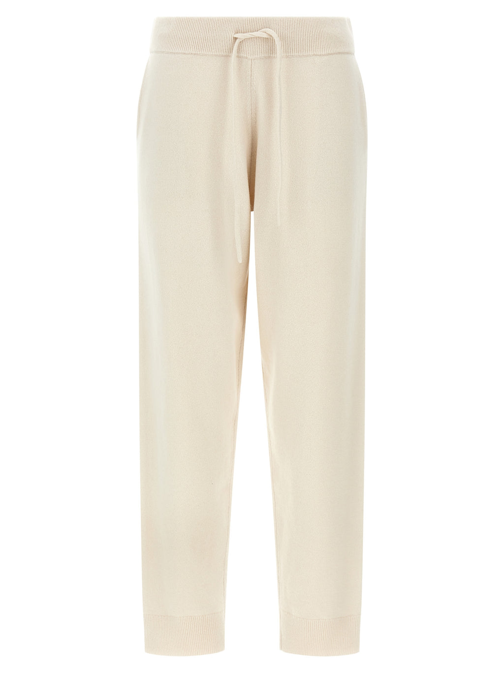 Yves Salomon White Wool Athletic Pants