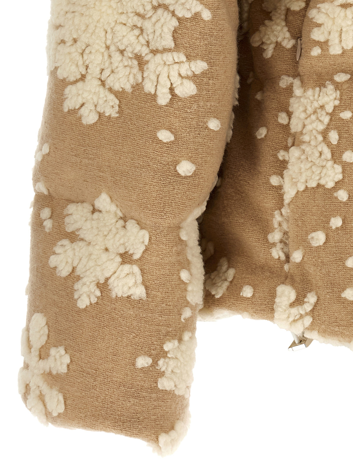 Herno Beige Polyester-Mantel in voller Länge