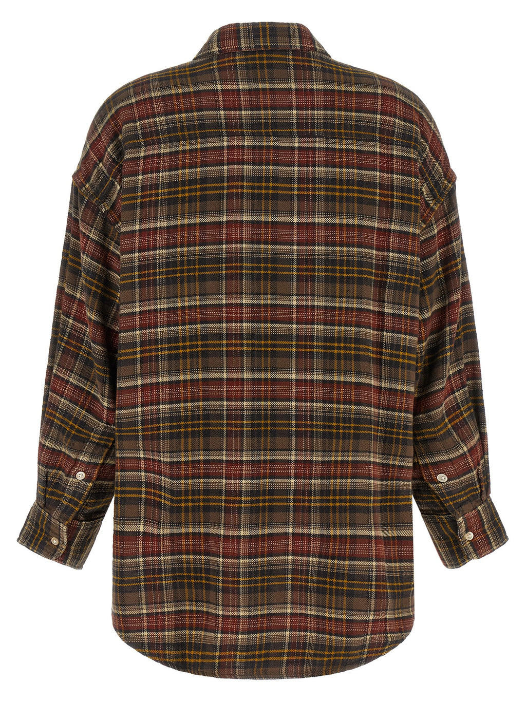 R13 Brown Cotton Blouse