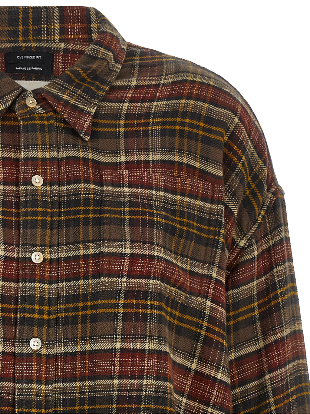 R13 Brown Cotton Blouse