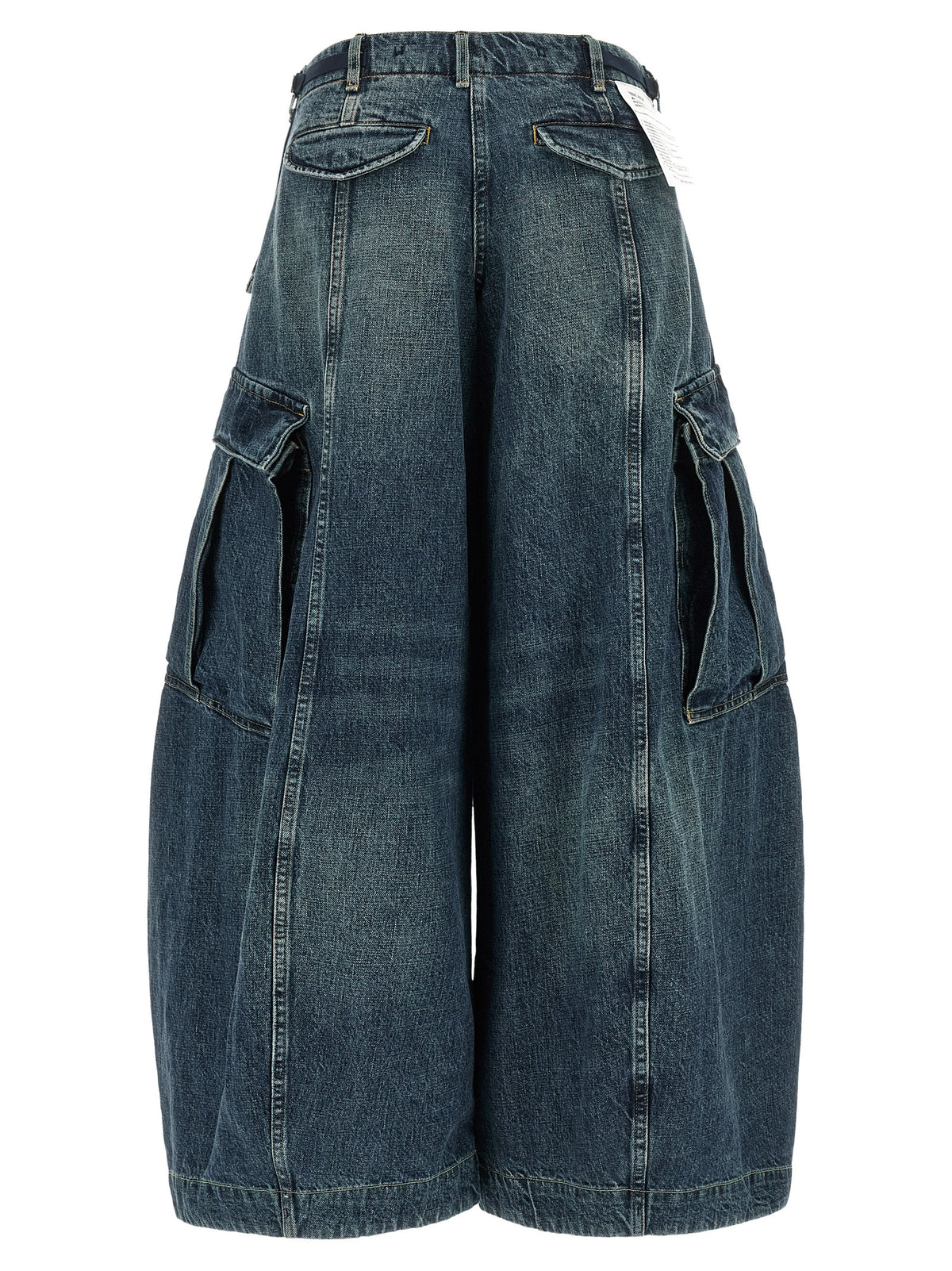 R13 Blue Cotton Jeans Denim