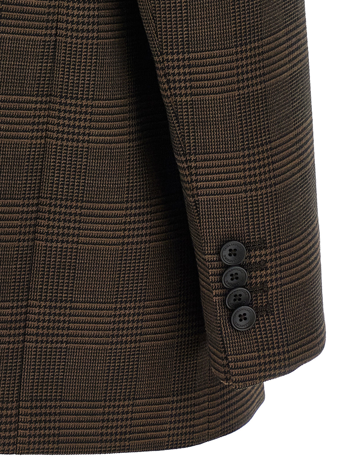 Tagliatore Brown Virgin Wool Blazer
