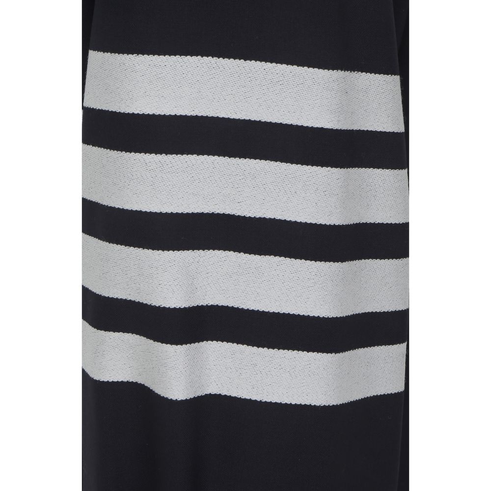 Thom Browne Oversize-Hemdbluse aus blauer Wolle