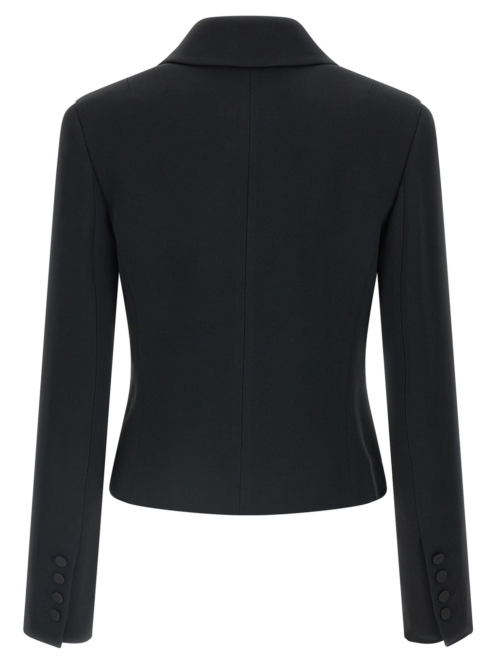 Ermanno Scervino Black Viscose Blazer