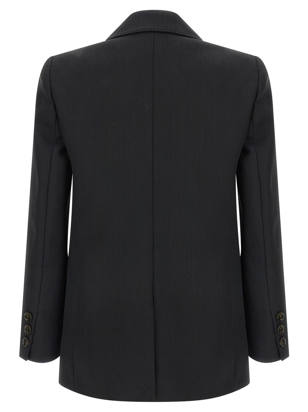 Elisabetta Franchi Black Virgin Wool Blazer
