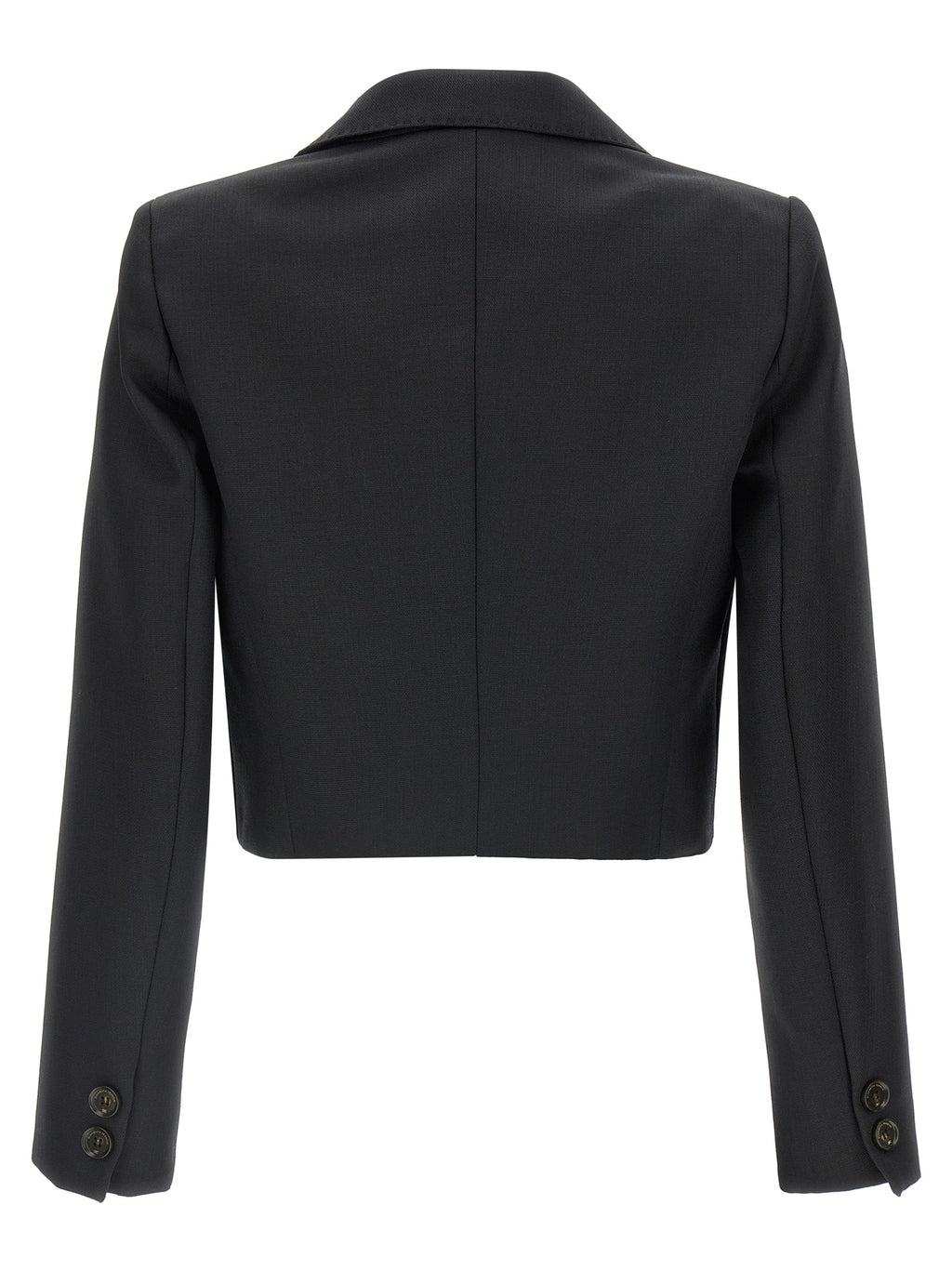 Elisabetta Franchi Black Virgin Wool Blazer