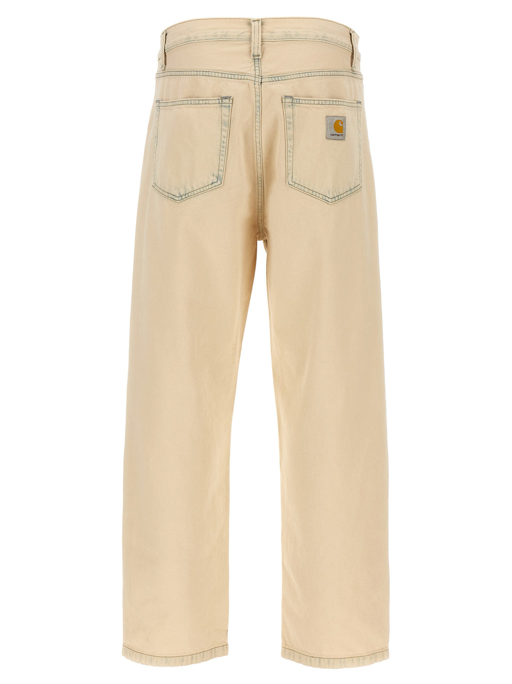 Carhartt Wip Beige Cotton Straight-Leg Jeans