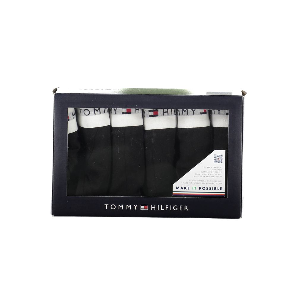 Tommy Hilfiger Black Cotton Men's Briefs