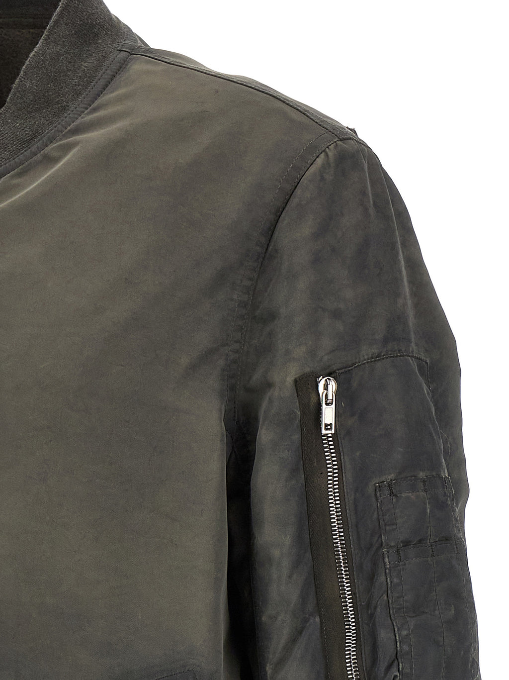 DRKSHDW Gray Nylon Bomber