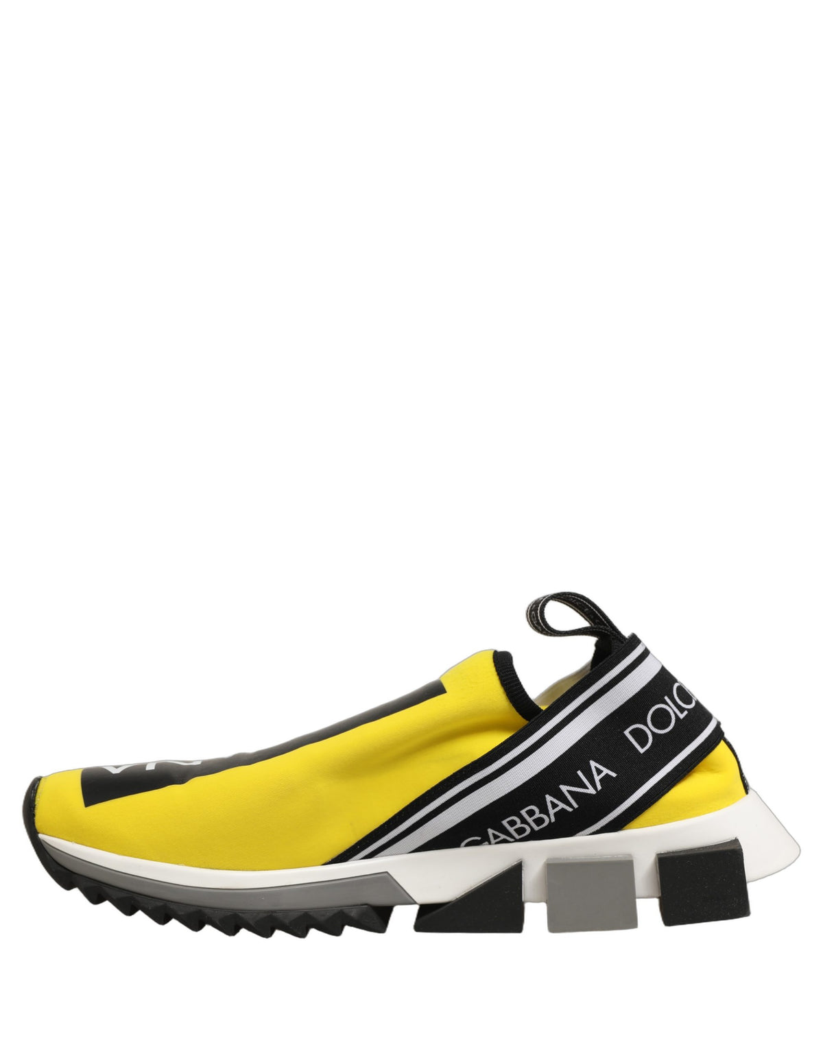 Dolce & Gabbana Yellow Sorrento Low Top Men Sneakers Shoes