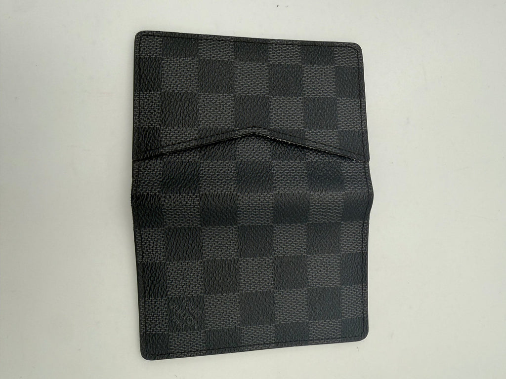 Louis Vuitton LOUIS VUITTON Compatto Card Holder ORGANIZER Damier Graphite Wallet