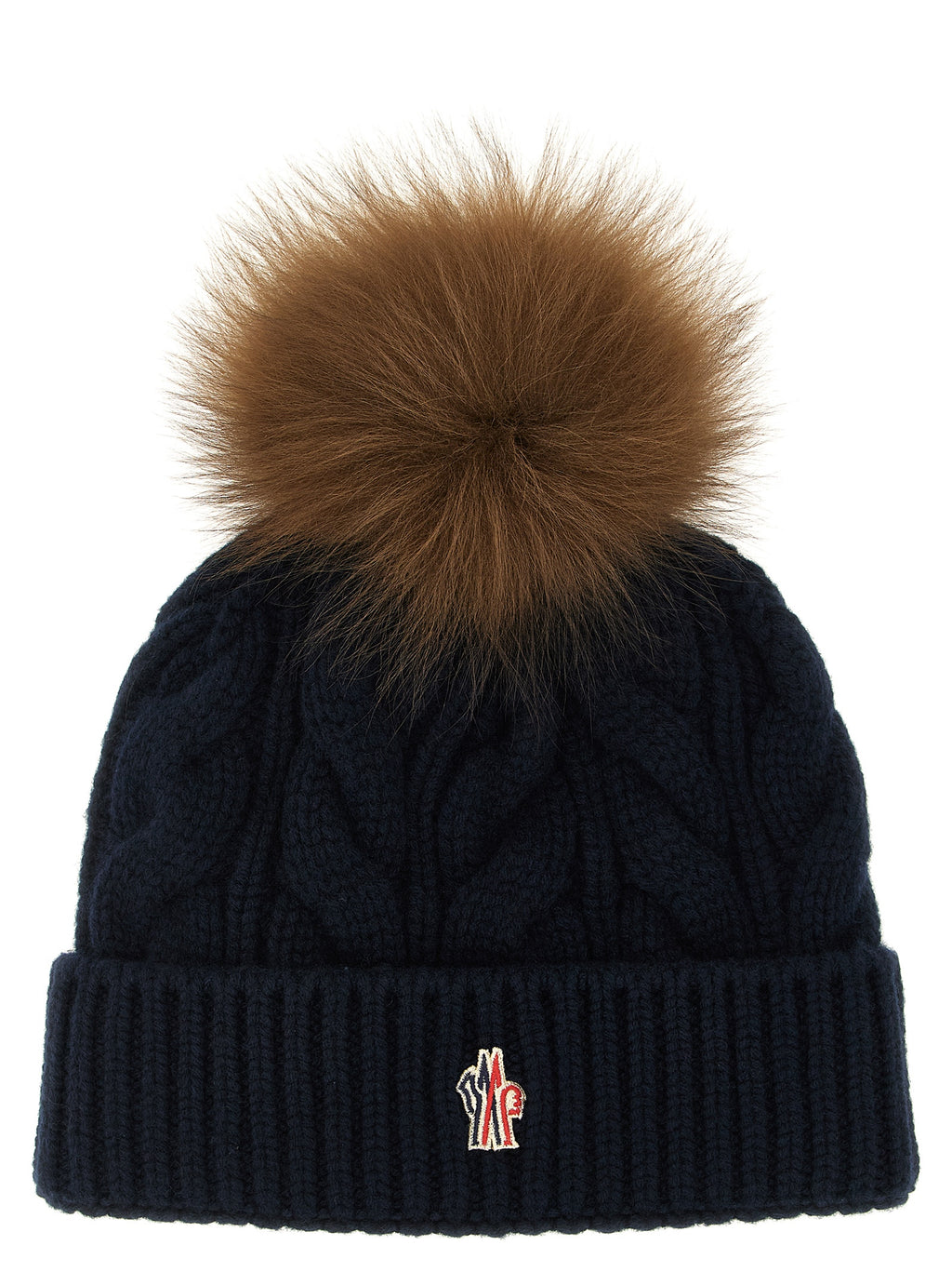 Moncler Grenoble Blue Virgin Wool Beanie