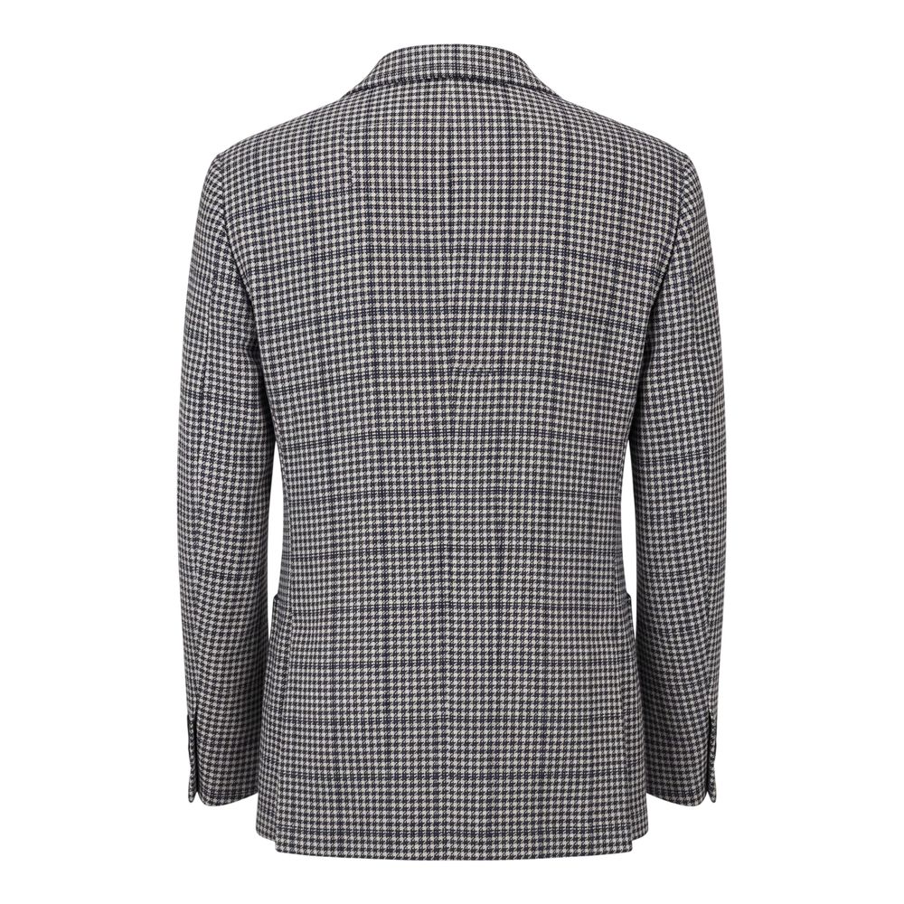 Roberto Pepe Luxury Blue Cotton Men Jacket