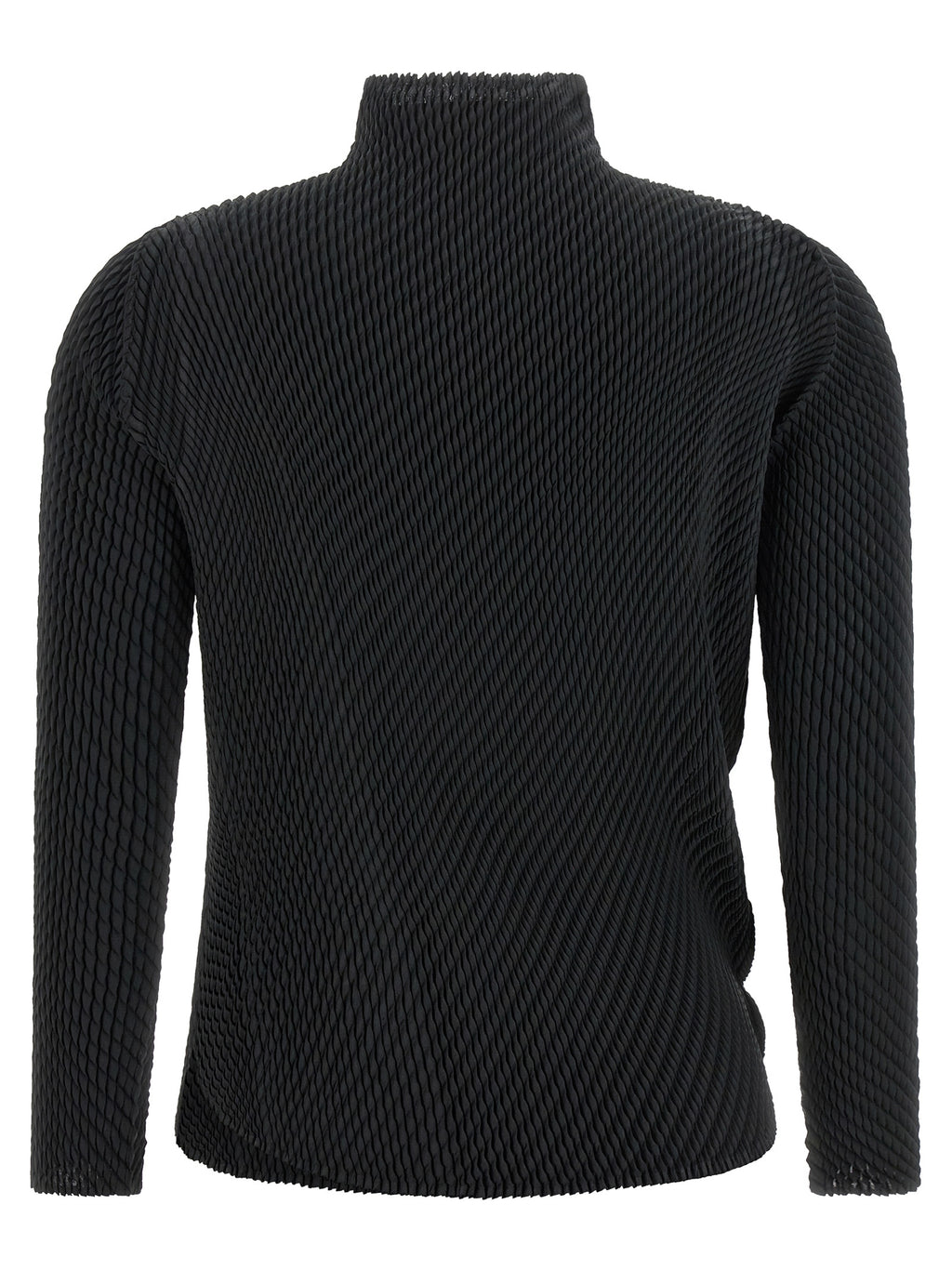 Issey Miyake Black Polyester Shirt
