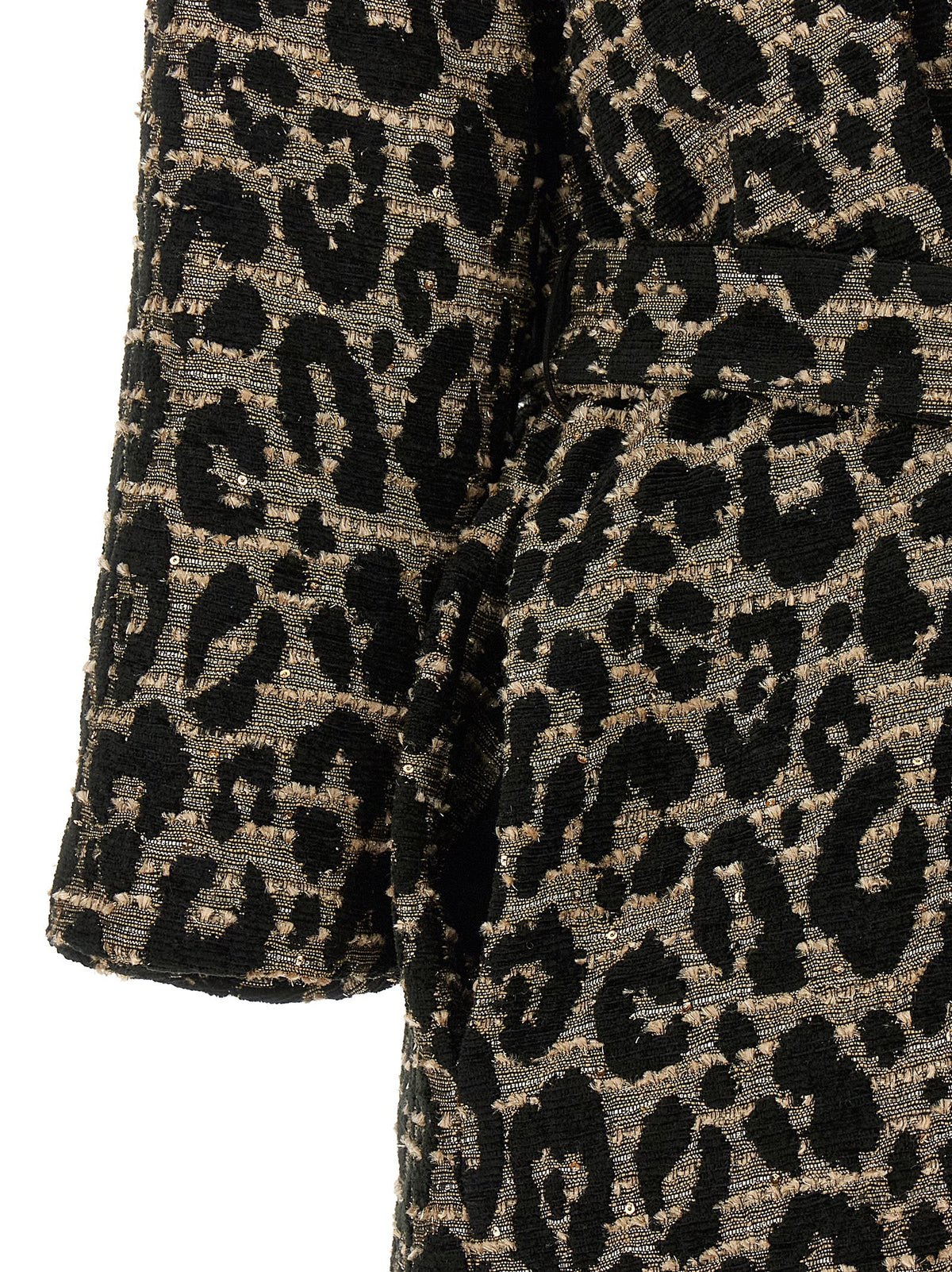 Herno Black Acetate Coat