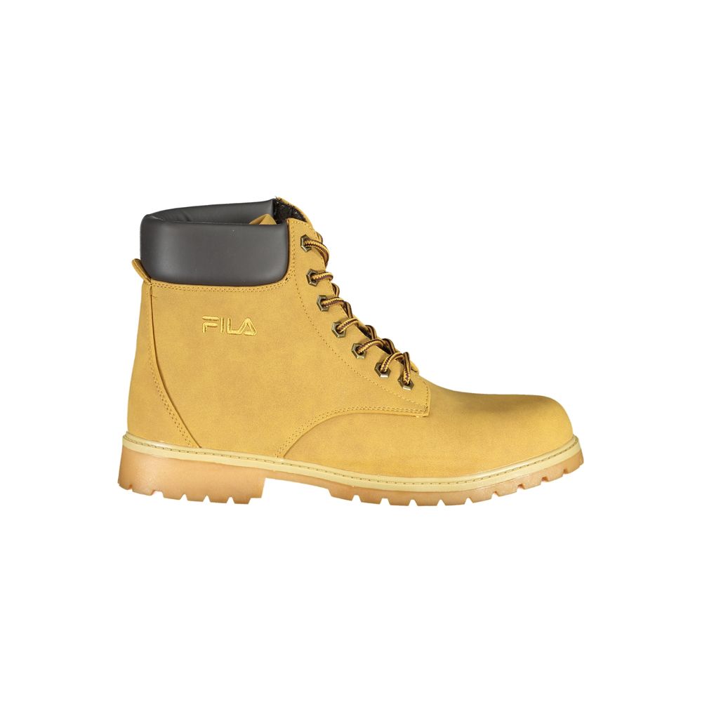 Fila Giallo Poliestere Mens Ankle Boot