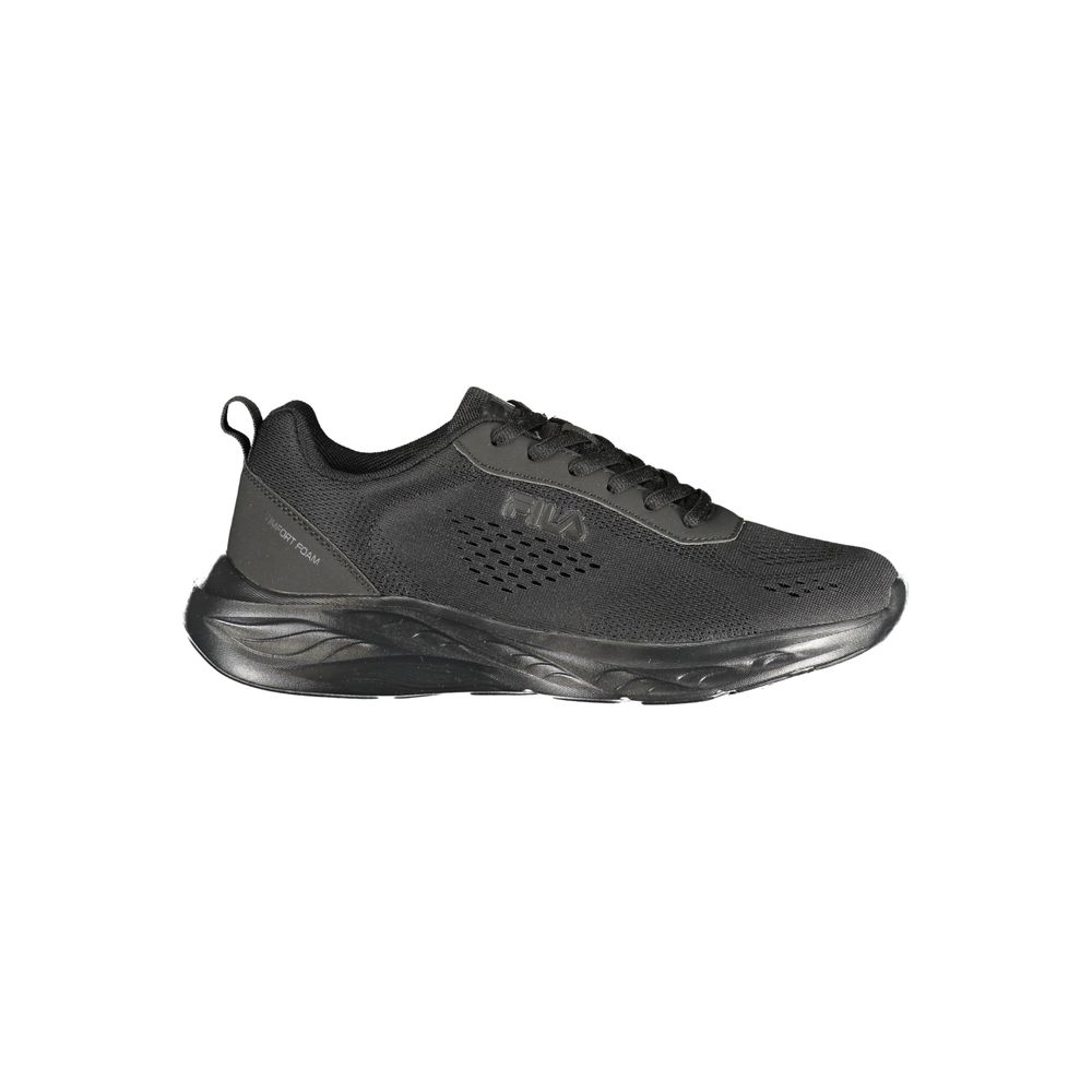 Fila Nero Polyurethane Men Sneaker