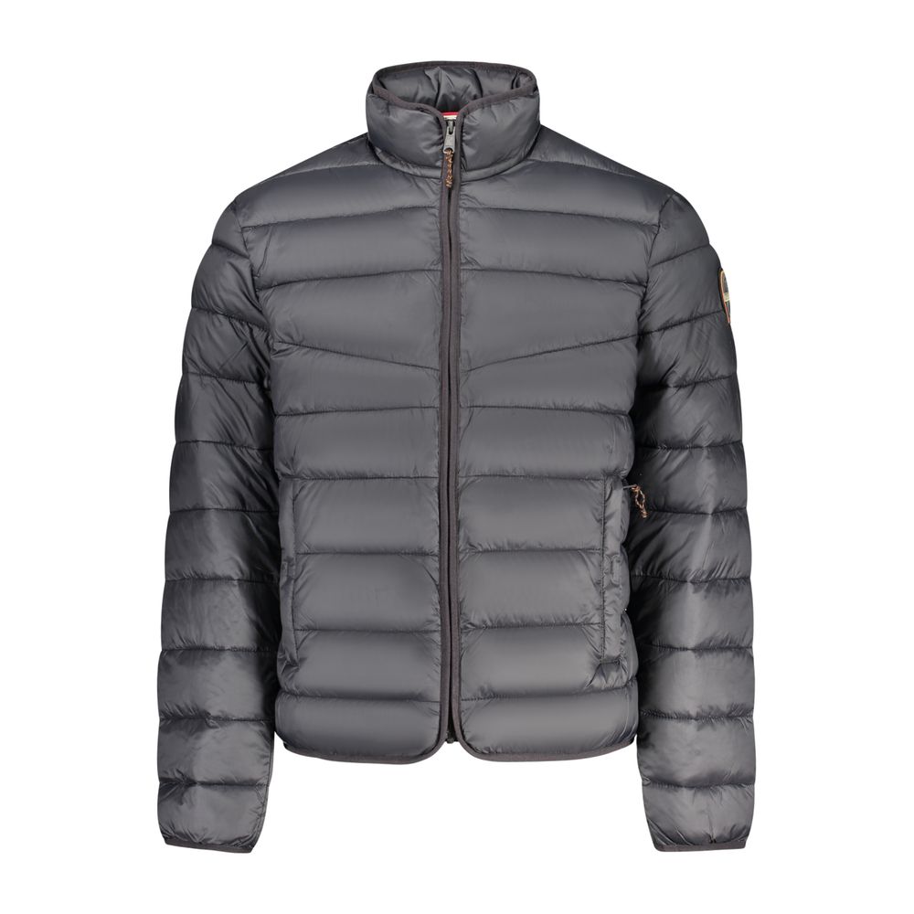 Napapijri Black Polyamide Shell Jacket