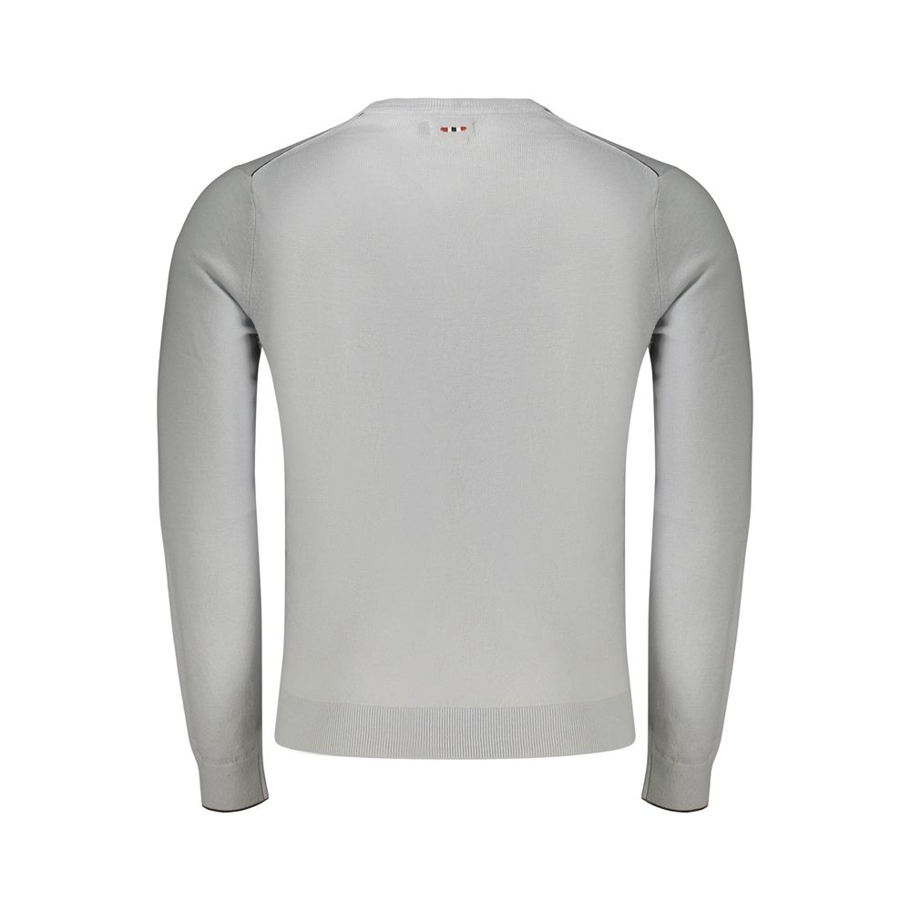Napapijri Gray Wool Sweatshirt