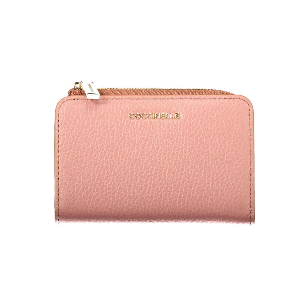 Coccinelle Pink Leather Wallet