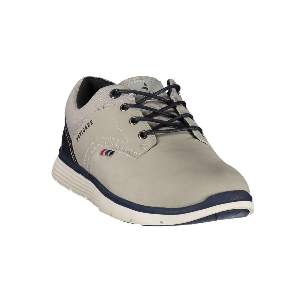 Navigare Gray Polyurethane Men's Sneaker