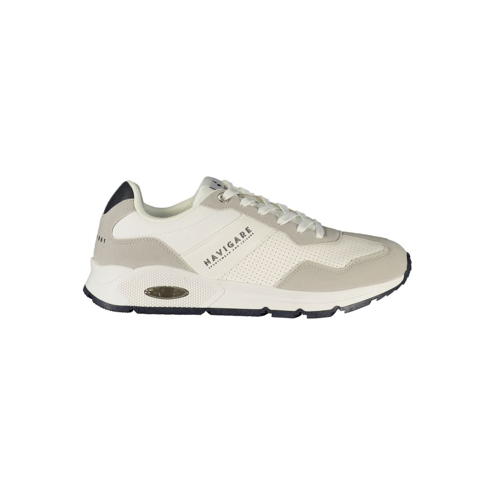 Navigare Bianco Polyester Uomo Sneaker