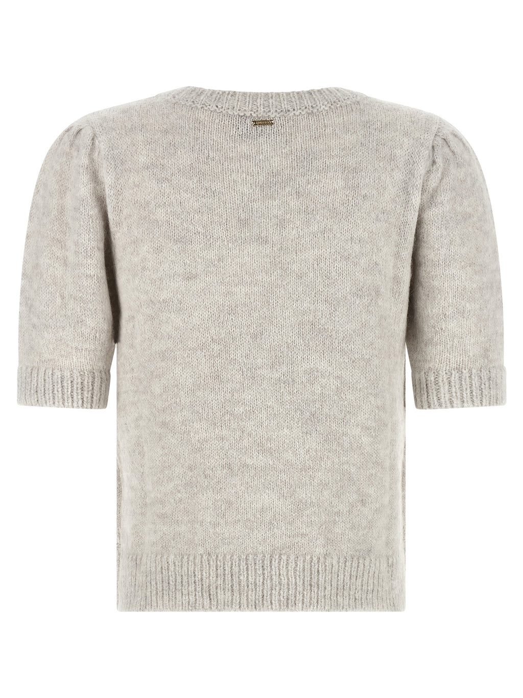 Twinset Gray Marabou Cardigan