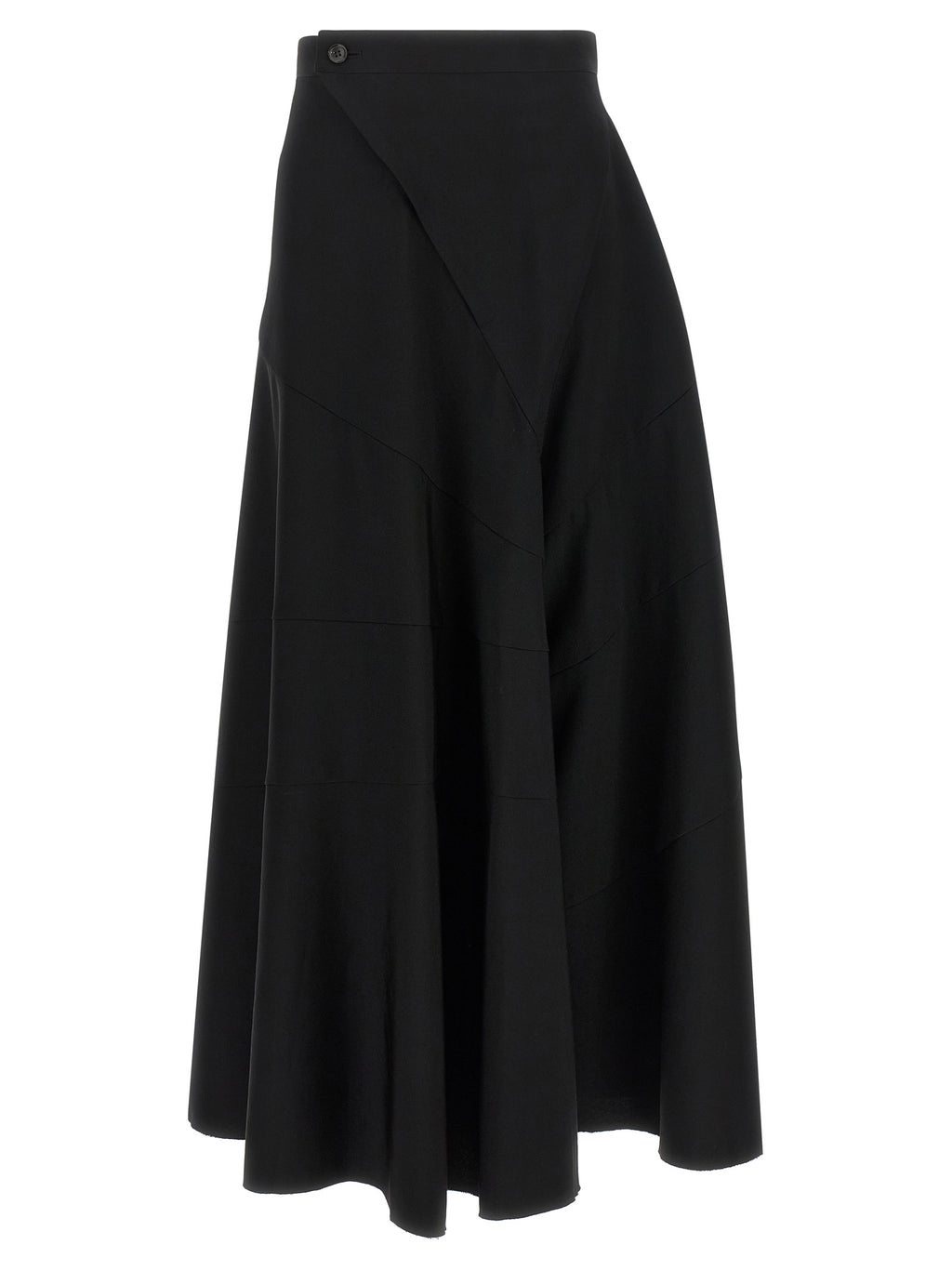 Junya Watanabe Black Wool Flared Pants