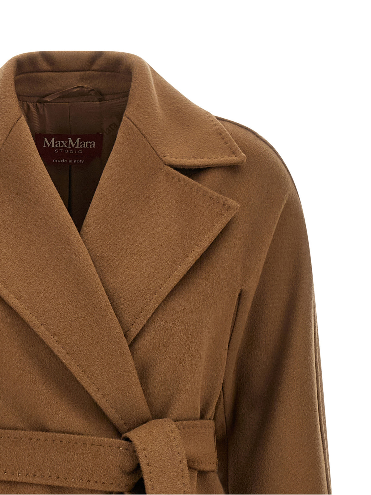Max Mara Beige Wool Coat
